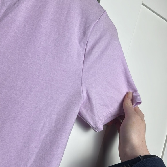 APT.9 XS Purple Short Sleeve Tee Shirt - Picture 9 of 9